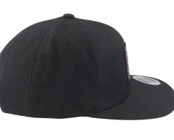 Tiger & Roses Black Snapback - Iconic