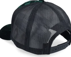 Tiger Velvet Green/Black A-frame Trucker - Calza Pennello