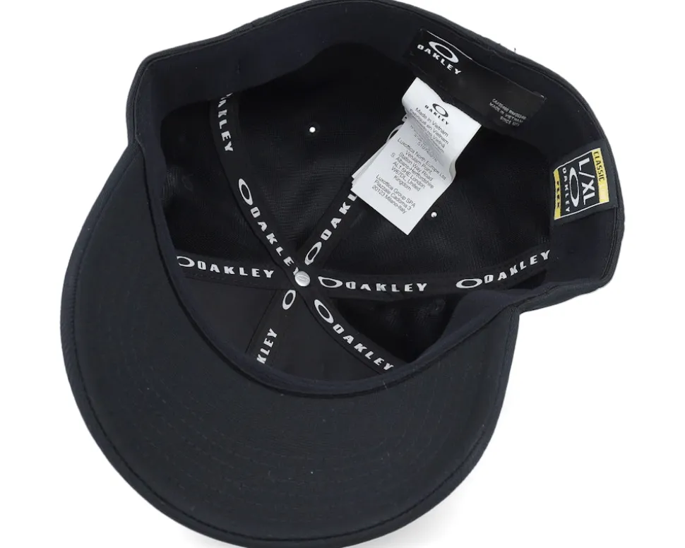 Tincan Cap Black/Light Grey Flexfit - Oakley