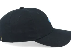 Tiny Blue Rose Black Dad Cap - Iconic