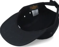 Tiny Blue Rose Black 5-Panel - Iconic