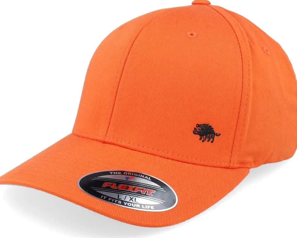 Tiny Boar Orange Flexfit Wooly Combed Flexfit - Hunter