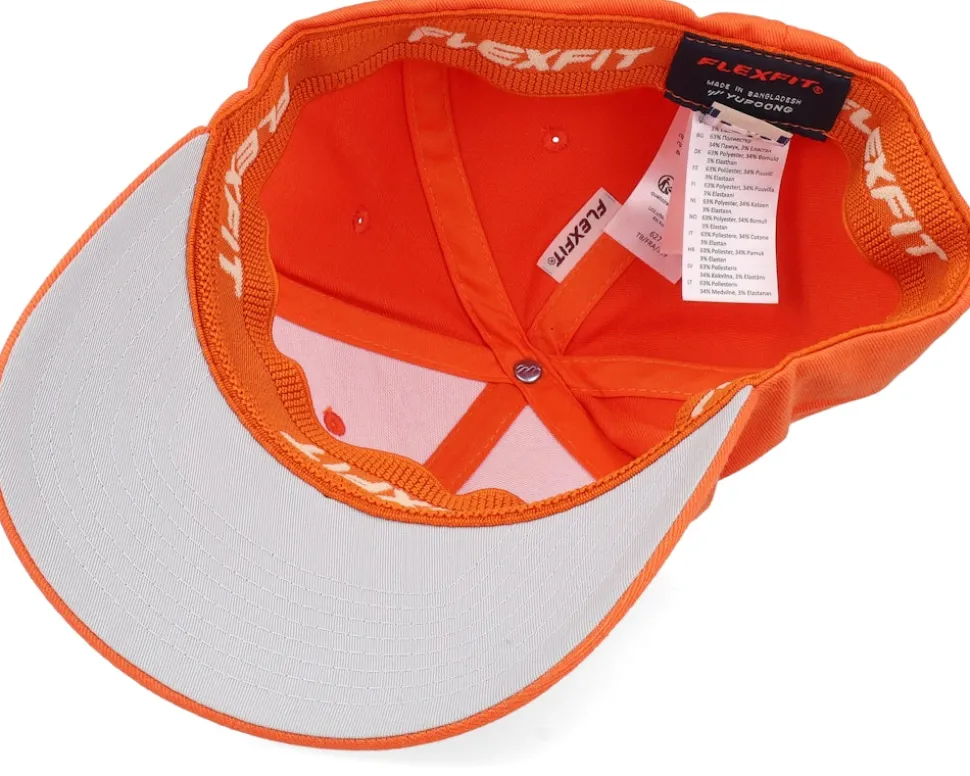 Tiny Boar Orange Flexfit Wooly Combed Flexfit - Hunter