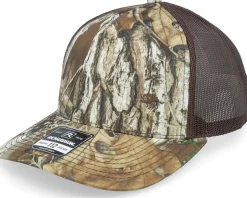 Tiny Boar 112pfp Realtree Edge/Brown A-frame Trucker - Hunter