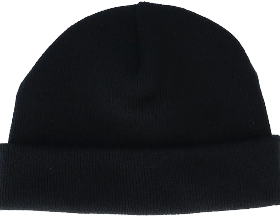Tiny Broken Mended Heart Black Short Beanie - Iconic