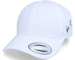 Tiny Butterflies Side Curved White Adjustable - Iconic