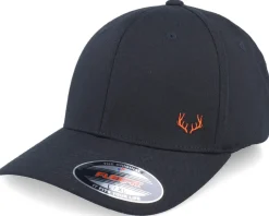 Tiny Deer Antlers Black Flexfit - Hunter