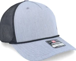 Tiny Deer Antlers 112fpr Heather Grey/Black Rope A-Frame Trucker - Hunter