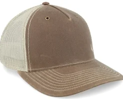 Tiny Deer Antlers 112wh Hawthorne Split Buck/Khaki A-Frame Trucker - Hunter