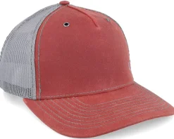 Tiny Deer Antlers 112wh Split Red/Charcoal A-Frame Trucker - Hunter