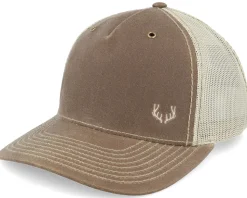 Tiny Deer Antlers 112wh Split Red/Charcoal A-Frame Trucker - Hunter