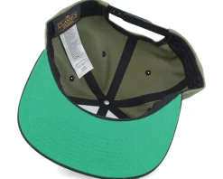 Tiny Deer Olive/Black Snapback - Hunter