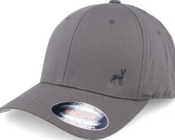 Tiny Deer Wooly Combed Dark Grey Flexfit - Hunter