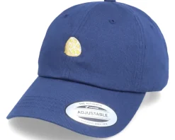 Tiny Half Lemon Navy Dad Cap - Abducted