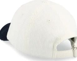Tiny Mako Shark Corduroy Off White/Navy Dad Cap - Skillfish