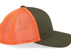 Tiny Moose Antlers Dark Mash/Fluorescent Orange Trucker - Hunter