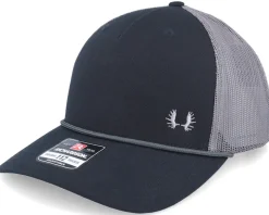 Tiny Moose Antlers 112fpr Black/Charcoal Rope A-frame Trucker - Hunter