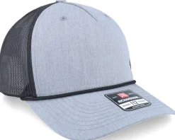 Tiny Moose Antlers 112fpr Heather Grey/Black Rope A-Frame Trucker - Hunter