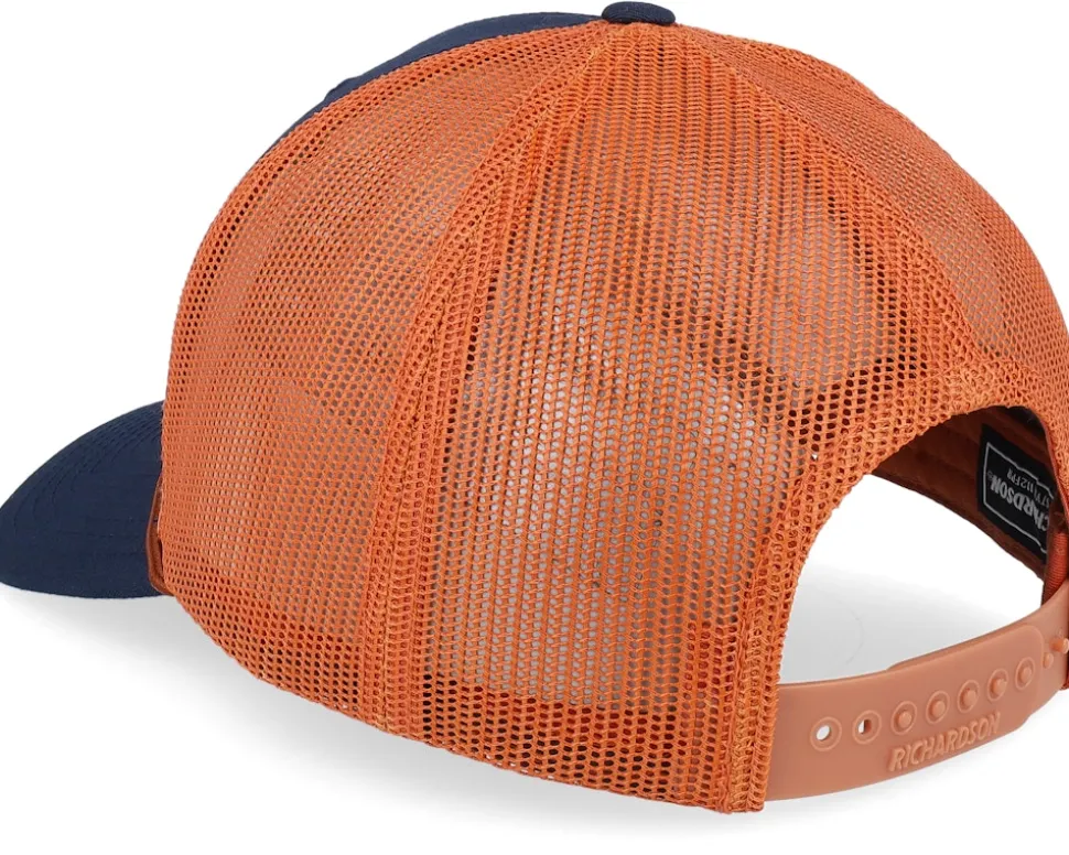 Tiny Moose Antlers Navy/Orange/Dark Orange Rope Trucker - Hunter