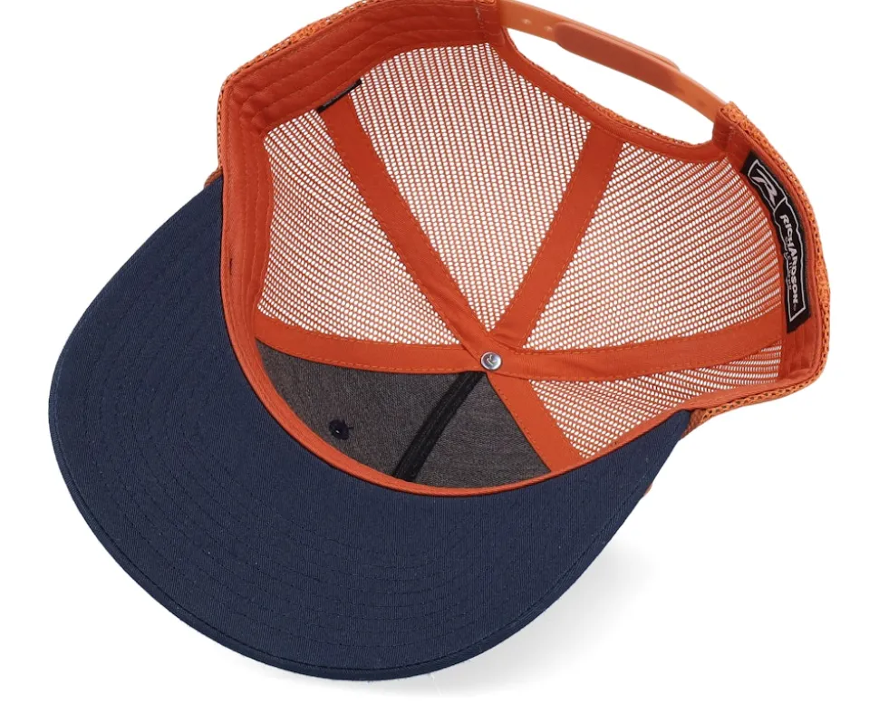 Tiny Moose Antlers Navy/Orange/Dark Orange Rope Trucker - Hunter