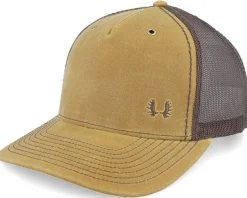 Tiny Moose Antlers 112wh Hawthorne Whiskey/Brown A-frame Trucker - Hunter