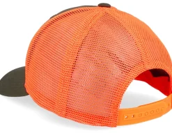 Tiny Moose Dark Mash/Fluorescent Orange Trucker - Hunter