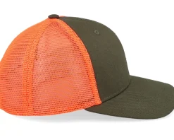Tiny Moose Dark Mash/Fluorescent Orange Trucker - Hunter