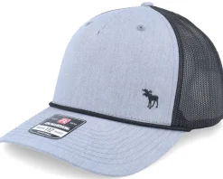 Tiny Moose 112fpr Heather Grey/Black Rope A-Frame Trucker - Hunter