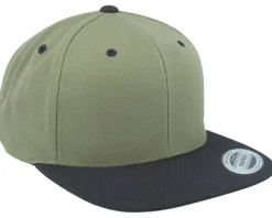 Tiny Moose Olive/Black Snapback - Hunter