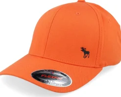Tiny Moose Orange Flexfit Wooly Combed - Hunter