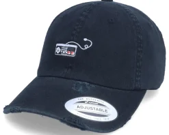 Tiny Nes Controller Ripped Black Dad Cap - Abducted