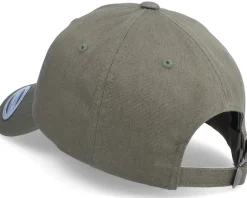 Tiny Palm Logo Olive Dad Cap - Abducted