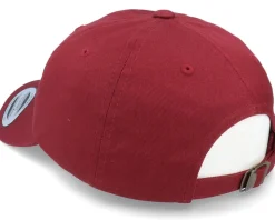 Tiny Paper Plane Maroon Dad Cap - Abducted