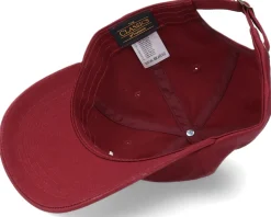 Tiny Paper Plane Maroon Dad Cap - Abducted