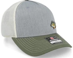 Tiny Perch 112 Heather Grey/Birch/Olive Trucker - Skillfish