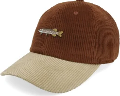 Tiny Pike Corduroy Off Brown/Khaki Dad Cap - Skillfish