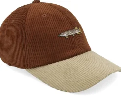 Tiny Pike Corduroy Off Brown/Khaki Dad Cap - Skillfish