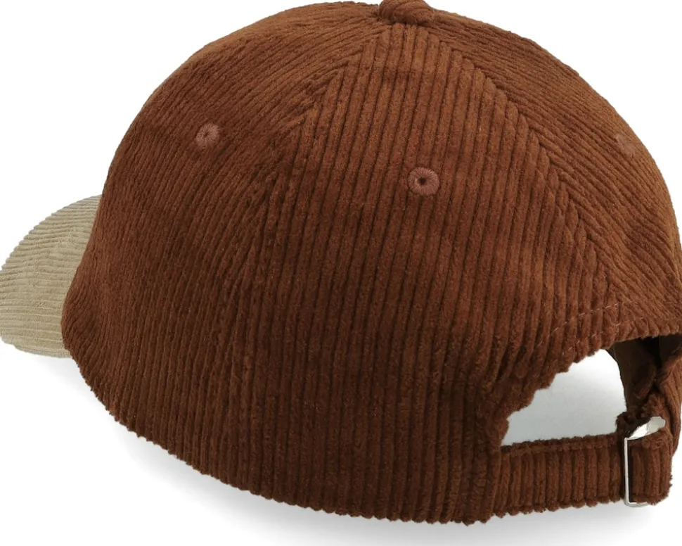 Tiny Pike Corduroy Off Brown/Khaki Dad Cap - Skillfish