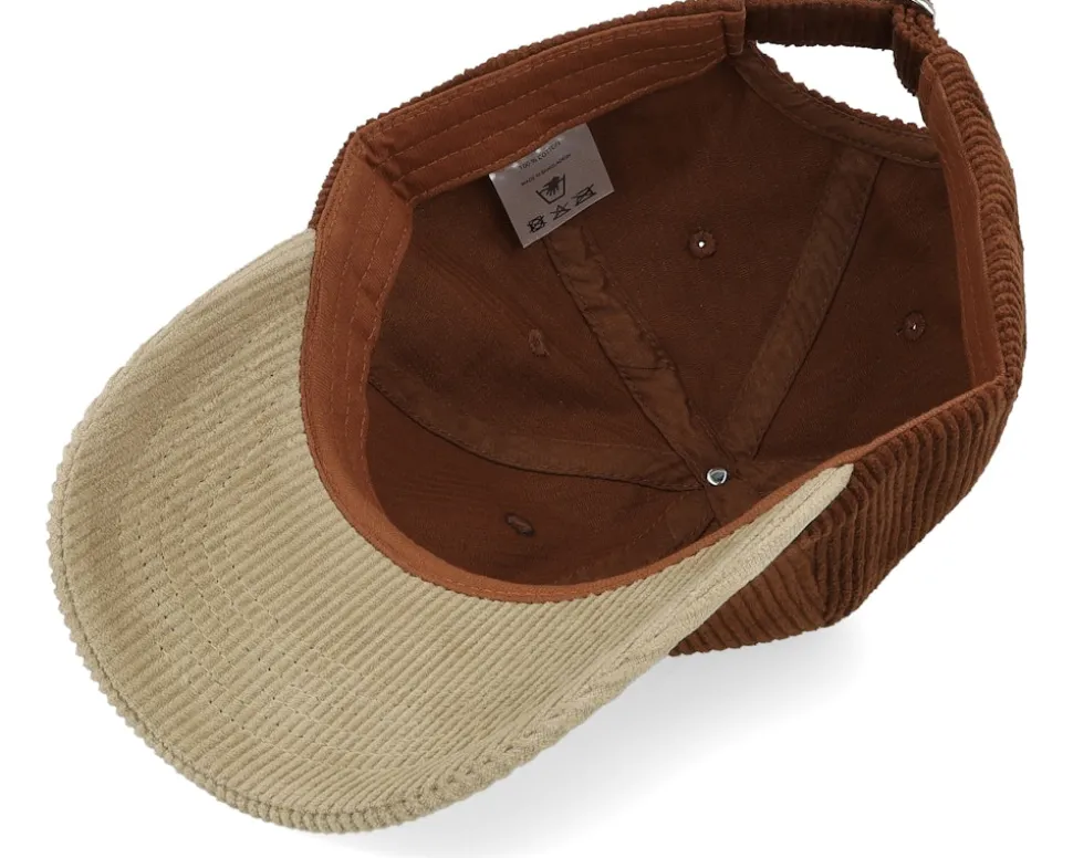 Tiny Pike Corduroy Off Brown/Khaki Dad Cap - Skillfish