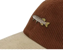 Tiny Pike Corduroy Off Brown/Khaki Dad Cap - Skillfish