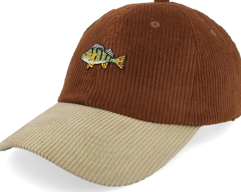 Tiny Pike Corduroy Off Brown/Khaki Dad Cap - Skillfish