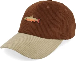Tiny Pike Corduroy Off Brown/Khaki Dad Cap - Skillfish