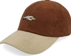 Tiny Pike Corduroy Off Brown/Khaki Dad Cap - Skillfish