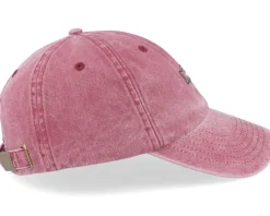 Tiny Rainbow Trout Fish Vintage Washed Red Dad Cap - Skillfish