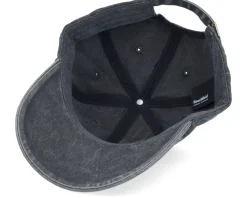 Tiny Rainbow Trout Fish Vintage Washed Black Dad Cap - Skillfish