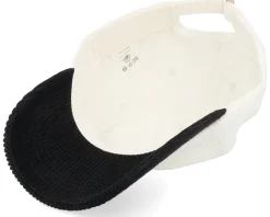 Tiny Salmon Corduroy Off White/Black Dad Cap - Skillfish