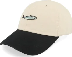 Tiny Salmon Stone Washed Stone/Black Dad Cap - Skillfish