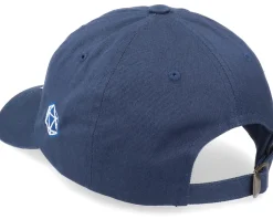Tiny White Dragon Navy Dad Cap - Critiql Hit