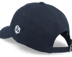 Tiny White Wizard Black Dad Cap - Critiql Hit