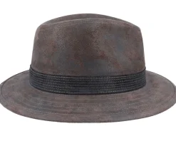 Tller Pigskin Brown Hat - Stetson